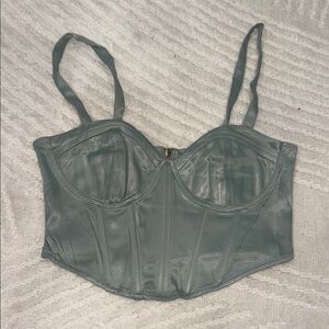 Zara Satin Corset Style Top